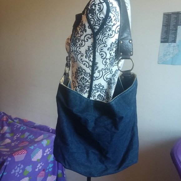 Cul De Sac reversible large bohemian type bag - Picture 6 of 7